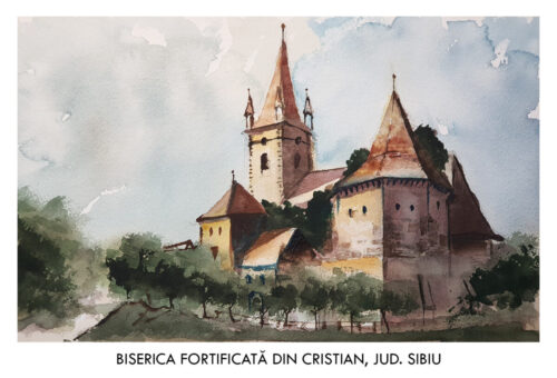 Bis-Fortif-Cristian-Sibiu-30x50cm-Radu-Florea